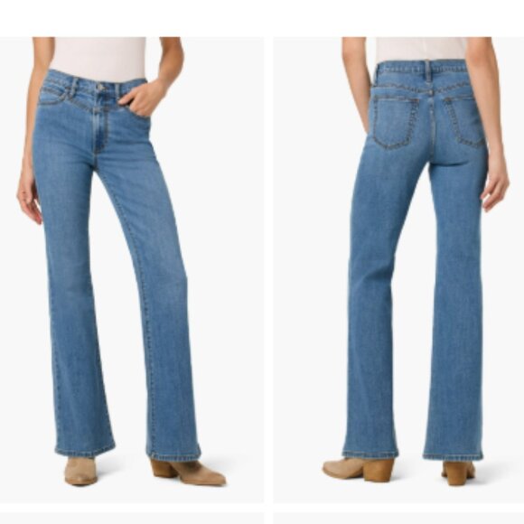 NEW JOE'S womens High Rise Flare Jeans anita  252 - Picture 2 of 8